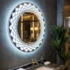 Mandala Prism LED Mirror