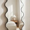 Midnight Contour Wave Mirror