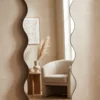 Ethereal Arch Wave Mirror