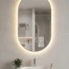 Aura Gold Frame LED Mirror