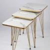 Carrara Luxe Nesting Tables