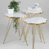 Petal Luxe Gloss Tables